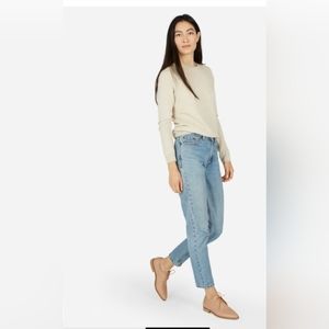 Everlane The Modern Oxford size 7.5 in blush womens